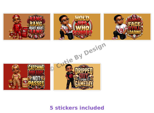 49ers Sticker Pack