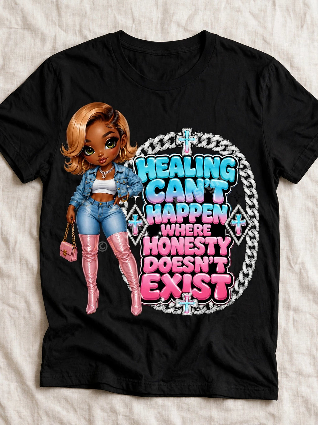 Healing Cant Happen Where Honesty Doesnt Exist Tee