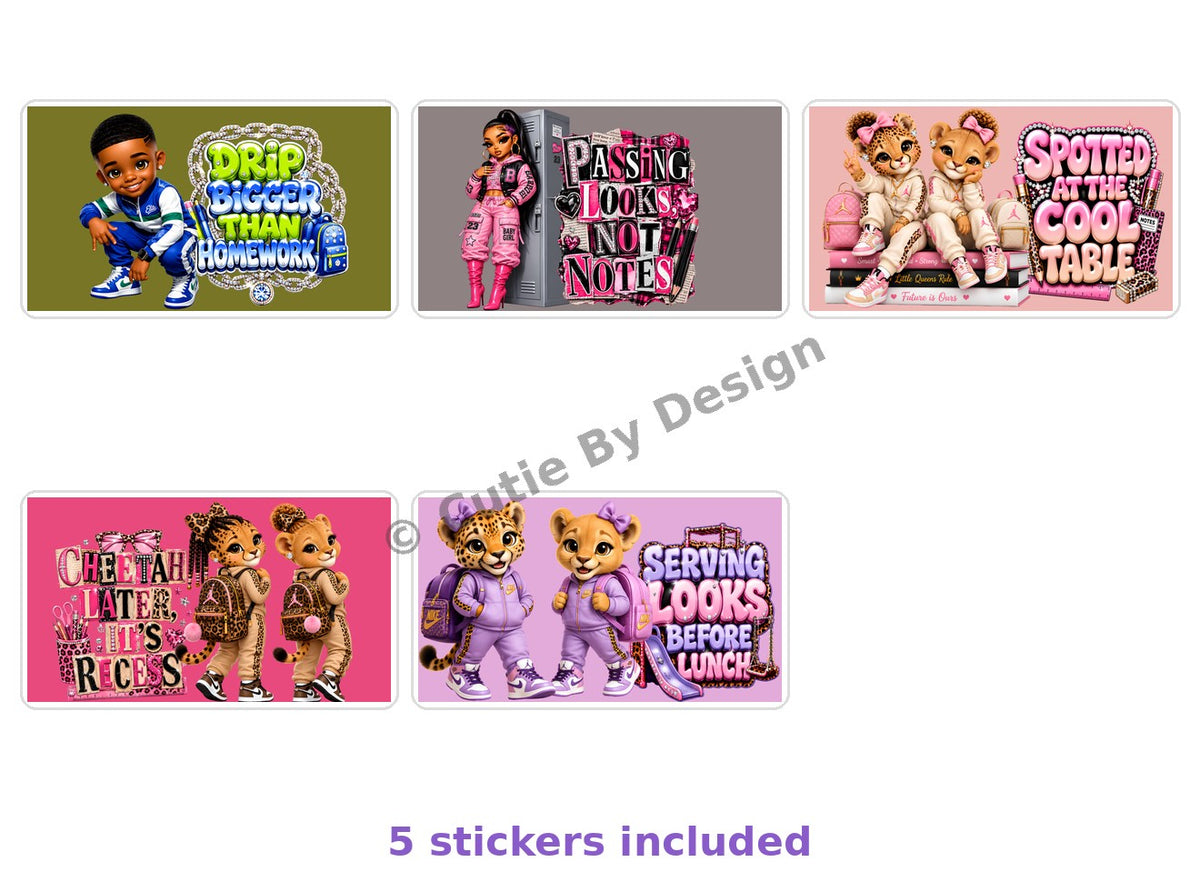 School Days Sticker Pack